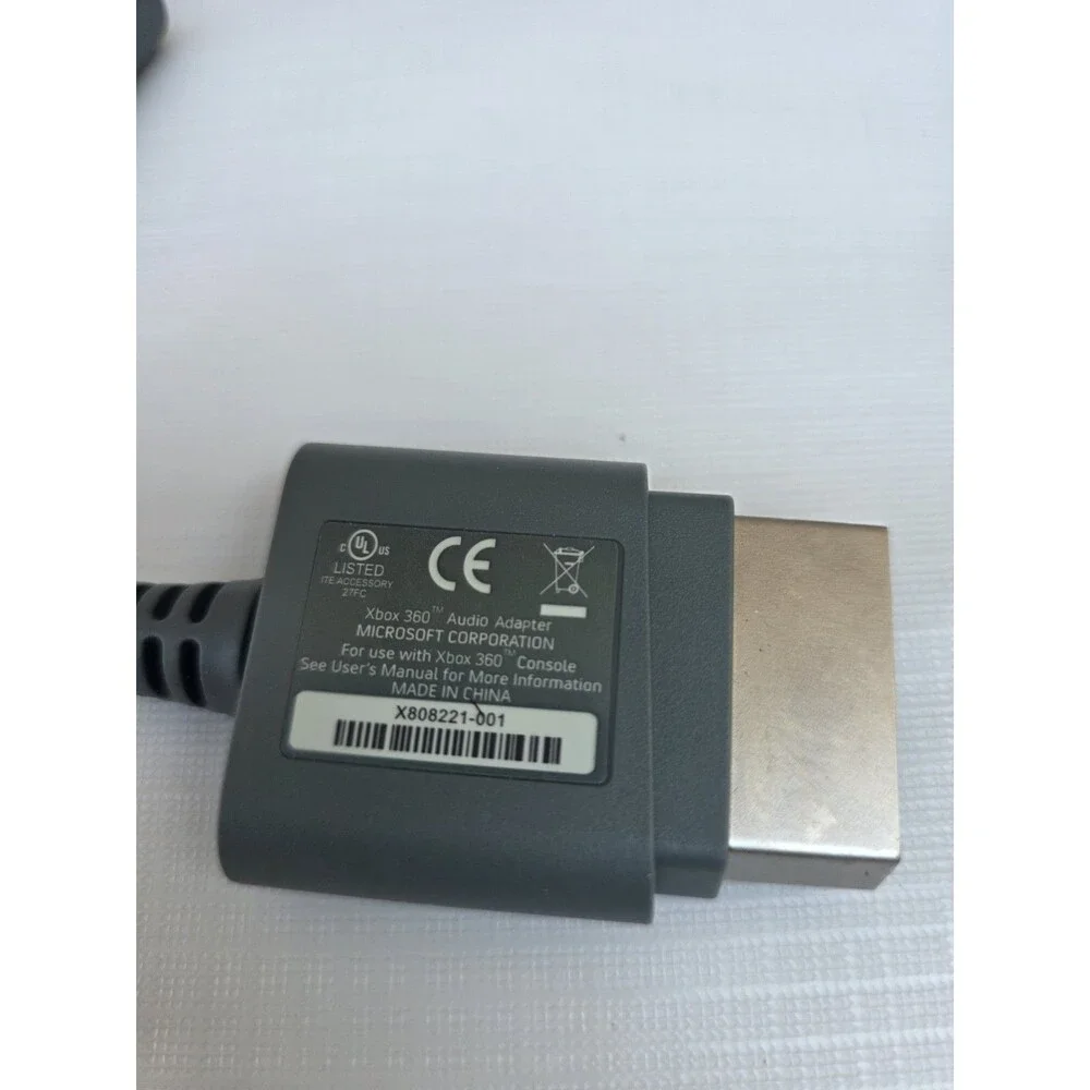 Genuine Original OEM Microsoft Xbox 360 Component Video HD A/V AV Cable/Cables